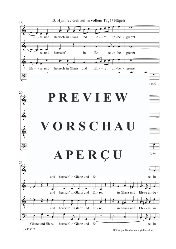 Produktgalerie: Seite 3 von 11 Geh auf in vollem Tag, , Gemischter Chor