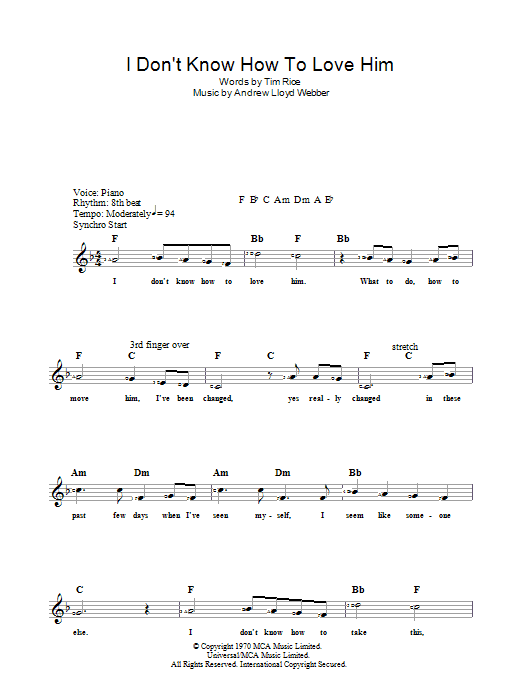 Produktbild zu: I Don't Know How To Love Him