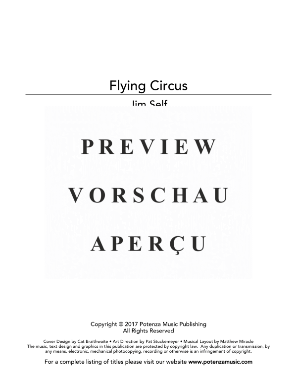 Produktgalerie: Seite 3 von 11 Flying Circus, , (Brass Band)