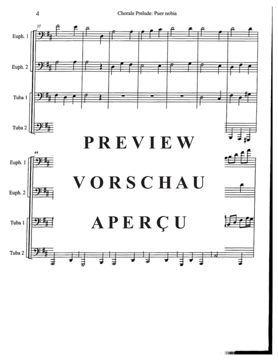 gallery: Chorale Prelude and Fugue on Puer Nobis , , (Tuba Quartett EETT)