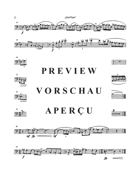 Produktgalerie: Seite 14 von 16 Que Pasa , , (Tuba + Klavier)