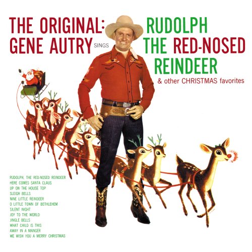 cover: Nine Little Reindeer, Gene Autry