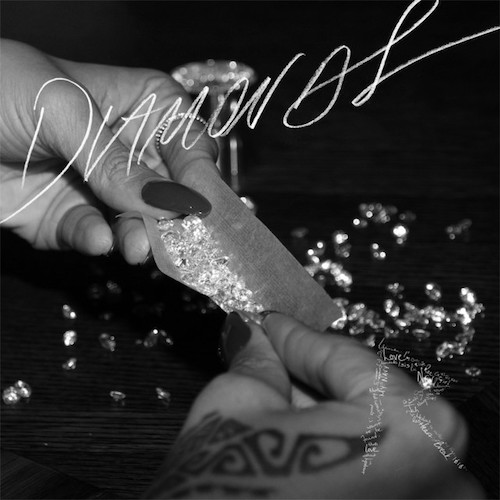 cover: Diamonds, Rihanna, Klavier