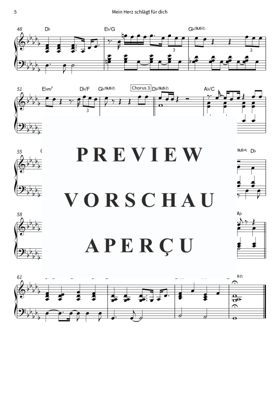 gallery: Mein Herz schlägt für dich, Vera Klima, (Klavier Solo)