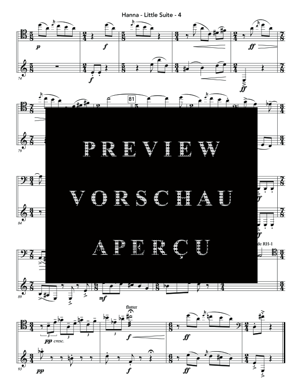 Product gallery: Page 8 of 11 Little Suite, , (woodwind duo bassoon and bass clarinet)