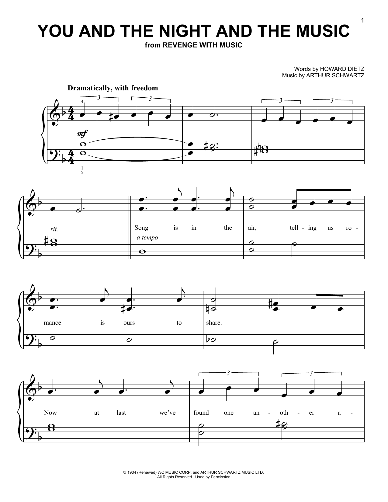 Produktgalerie: Seite 1 von 1 You And The Night And The Music, Frank Sinatra, Klavier