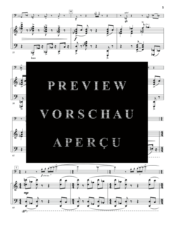 Product gallery: Page 9 of 11 Mark My Words, , (euphonium and piano)