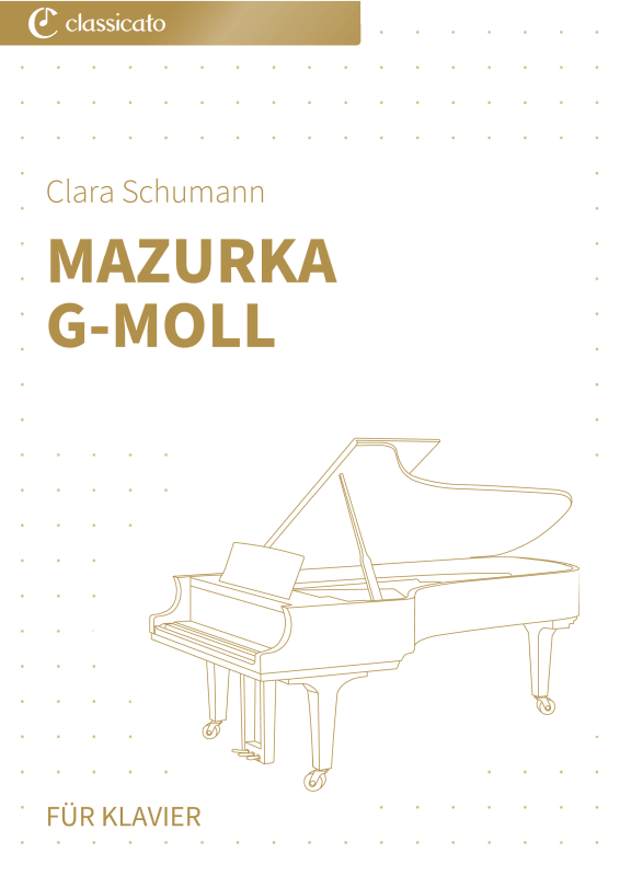 cover: Mazurka G-Moll - aus Soirées musicales op. 6 Nr. 3, , Solo Piano