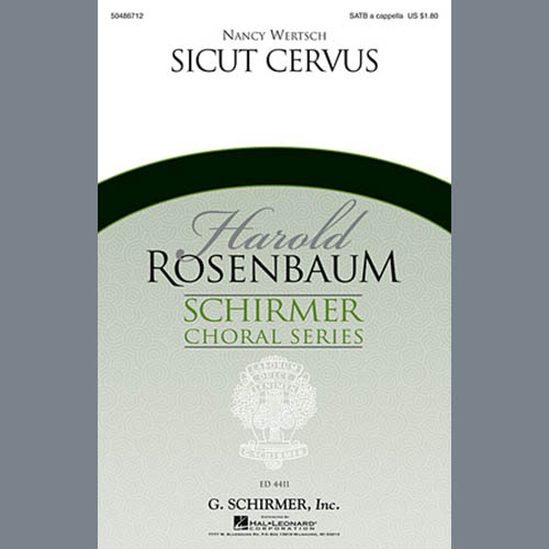 cover: Sicut Cervus, Nancy Wertsch