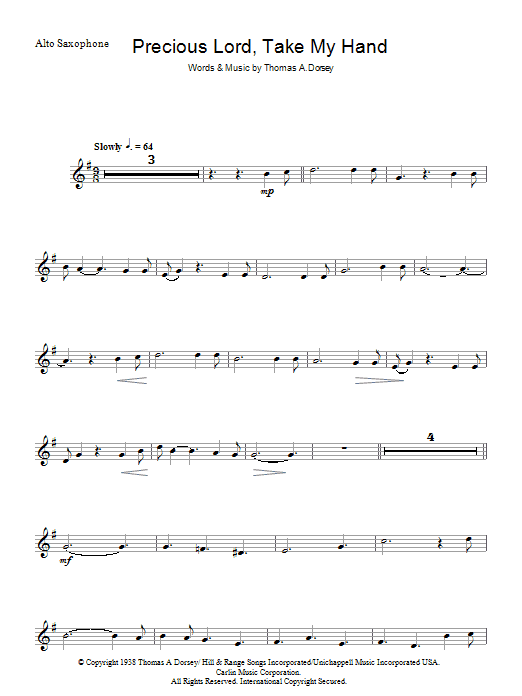 Product gallery: Page 1 of 1 Precious Lord, Take My Hand (Take My Hand, Precious Lord), Thomas A. Dorsey