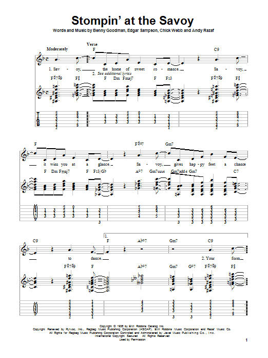 Produktbild zu: Stompin' At The Savoy