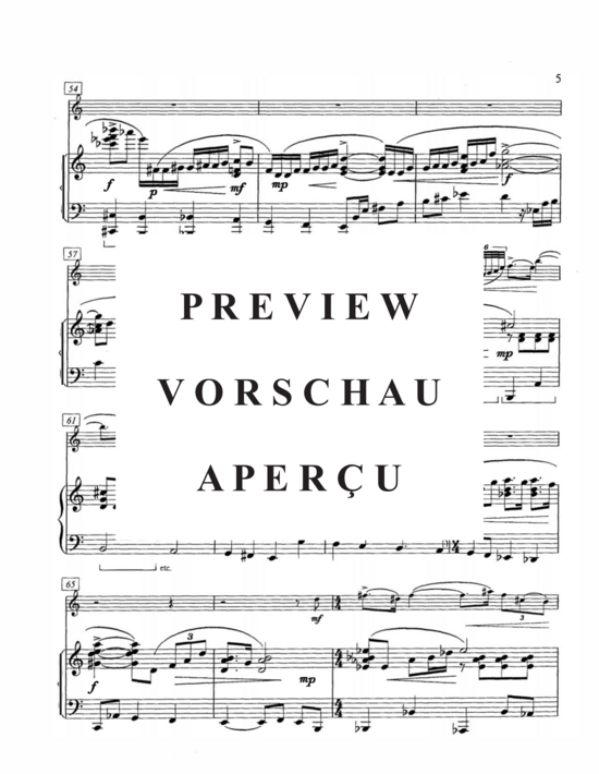Product gallery: Page 9 of 21 Excursions , , (flute and piano)