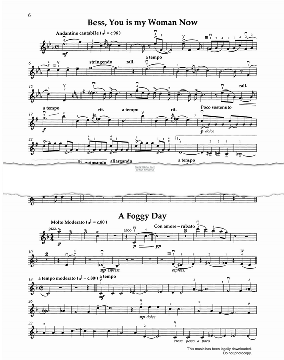 Product gallery: Page 1 of 1 A Foggy Day, George Gershwin