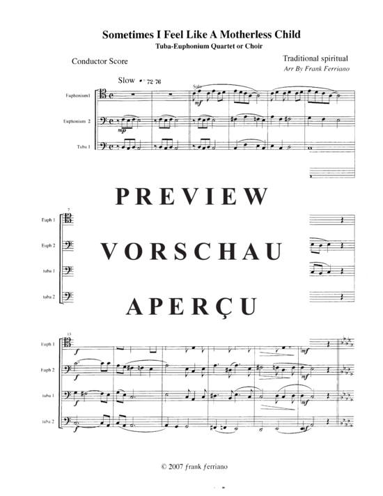 Product gallery: Page 5 of 20 Drei Spirituals , , (Tuba Quartett EETT)