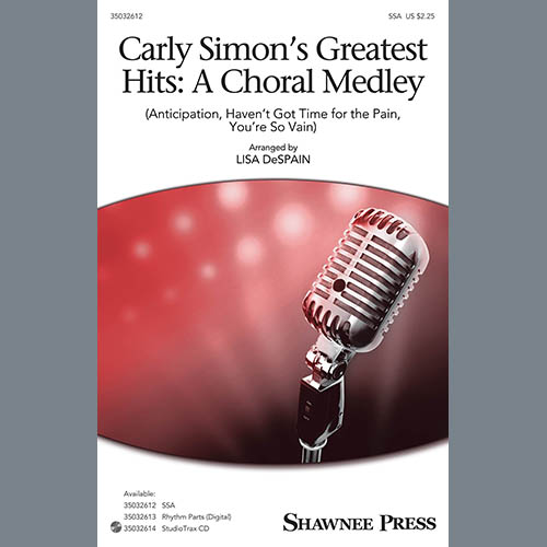 Produktbild zu: Carley Simon's Greatest Hits (Medley) (arr. Lisa DeSpain)