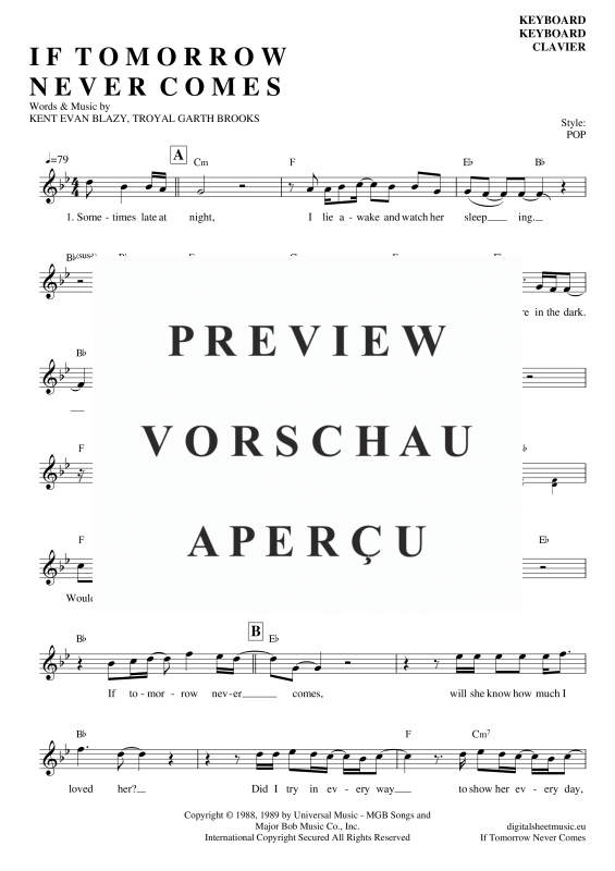 gallery: If Tomorrow Never Comes , Keatin, Ronan, (Keyboard)