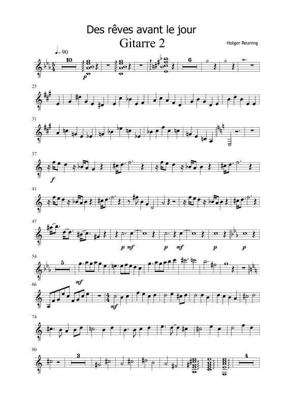 Des rêves avant le jour