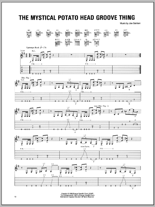 Produktgalerie: Seite 1 von 1 The Mystical Potato Head Groove Thing, Joe Satriani, Gitarre