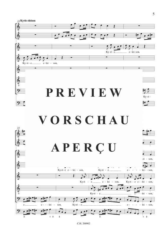 gallery: Missa à 7 In Honorem S. Barbarae, , (Gemischter Chor SSATB, 2 Cornettini und BC)