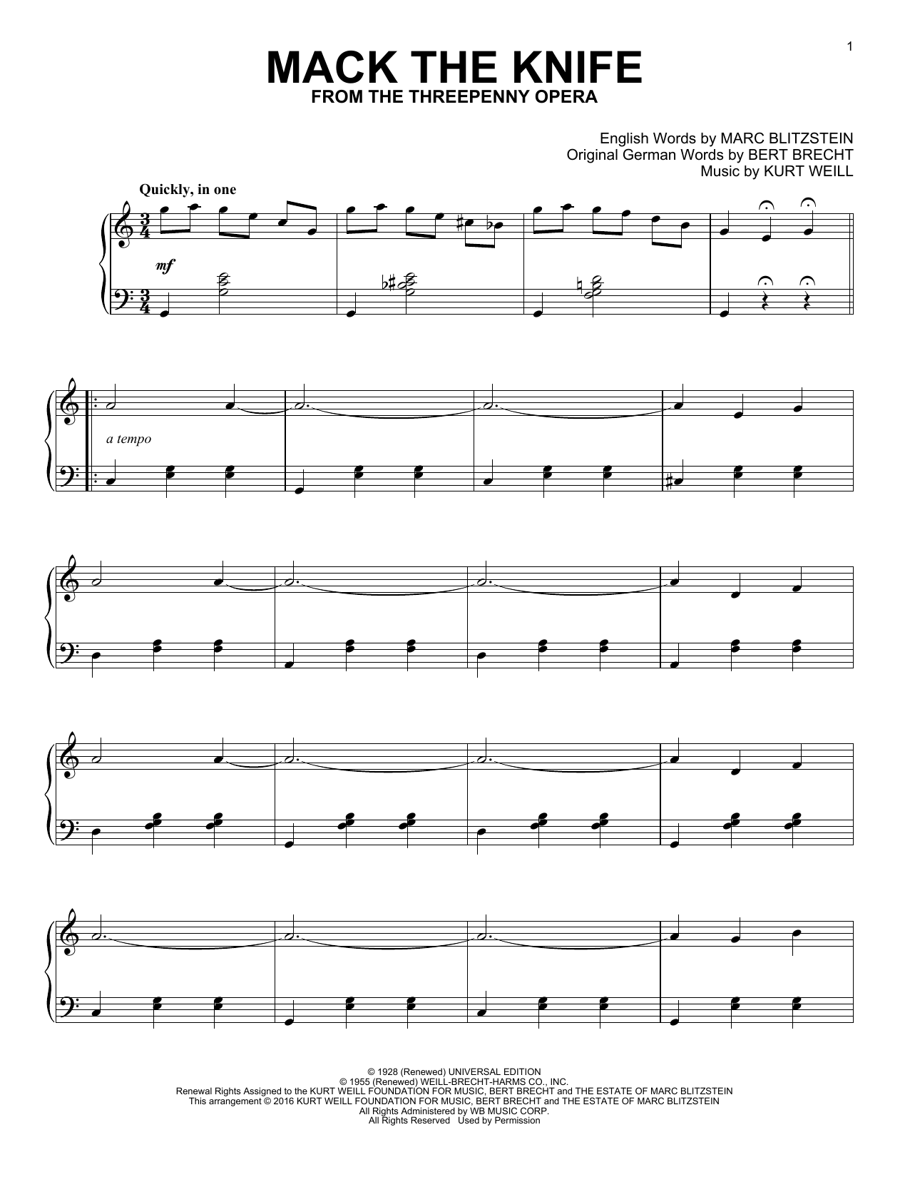 Product gallery: Page 1 of 1 Mack The Knife, Bobby Darin