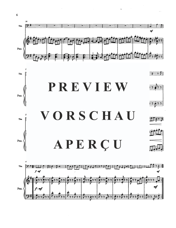 Produktgalerie: Seite 9 von 11 San Jose Suite, Tony Clements, Tuba und Klavier