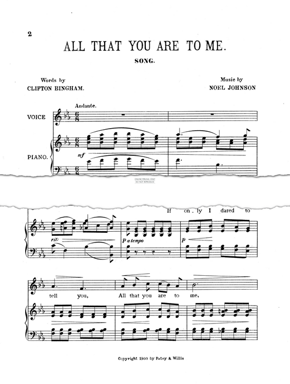 Produktgalerie: Seite 1 von 1 All That You Are To Me, Noel Johnson, Gesang, Klavier, Violine, Violoncello