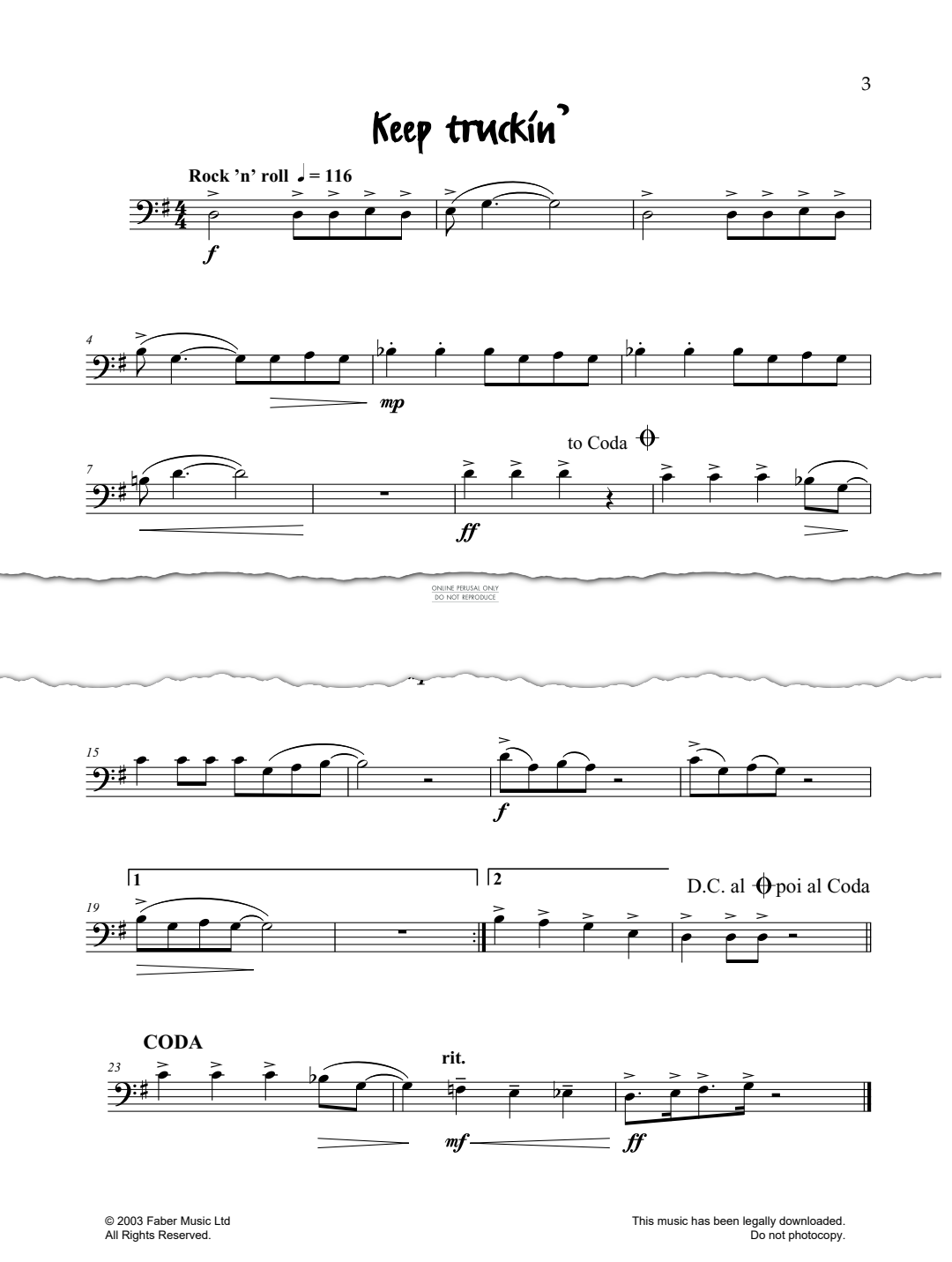 Produktgalerie: Seite 1 von 1 Keep Truckin' (from 'Really Easy Jazzin' About'), Pam Wedgwood, Fagott, Klavier
