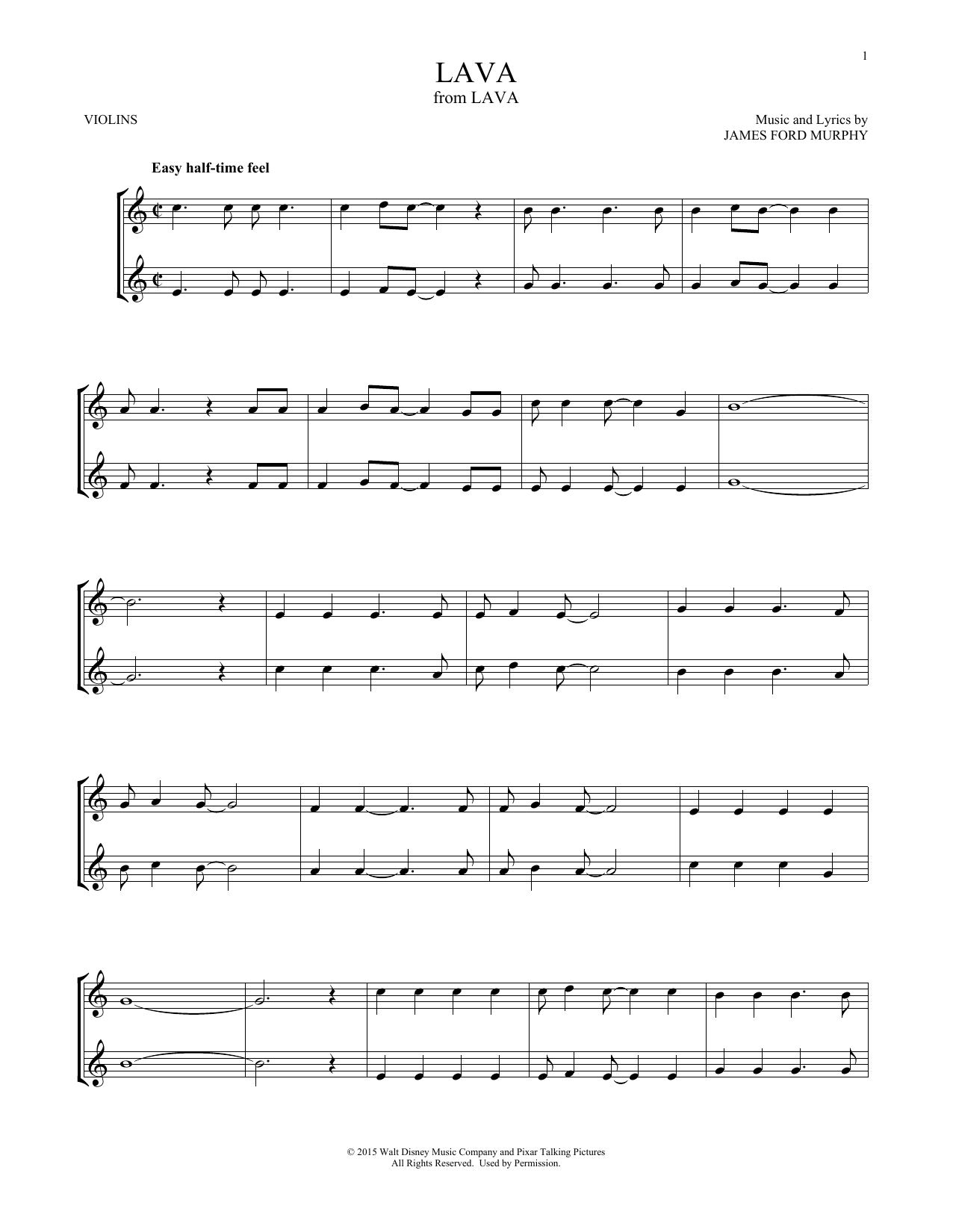 Product picture to:  Lava (from Lava) - James Ford Murphy