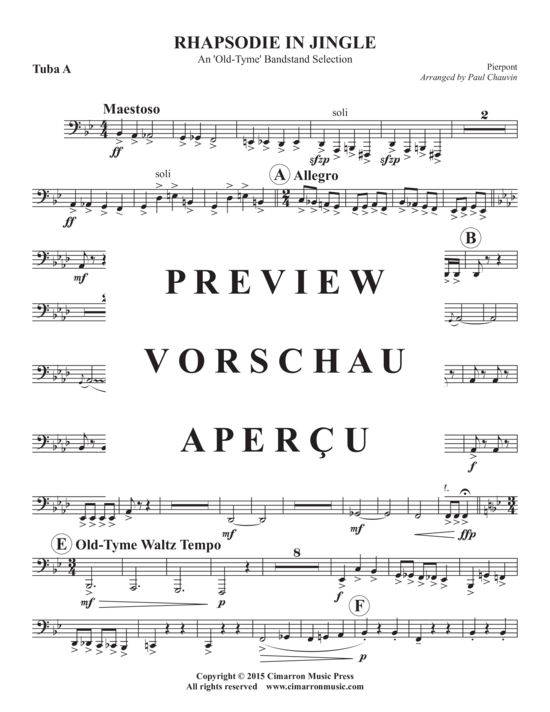 Produktgalerie: Seite 19 von 21 Rhapsodie in Jingle , , (Doppeltes Blechbläserquintett)