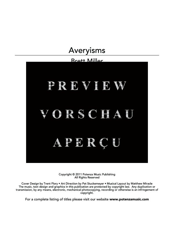 Produktgalerie: Seite 3 von 11 Averyisms, , (Horn in F und Klavier)