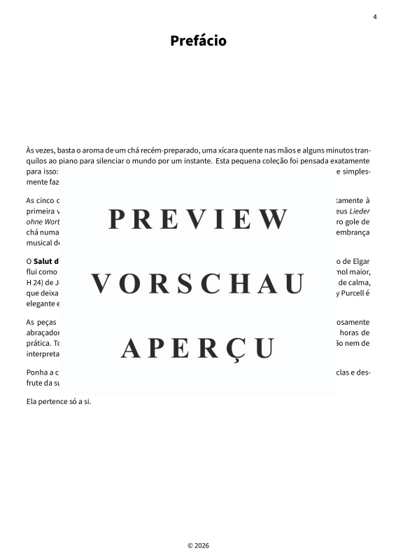 Produktgalerie: Seite 6 von 11 Pausa para chá ao piano - Peças acolhedoras simplificadas para pausas curtas, , Klavier Solo