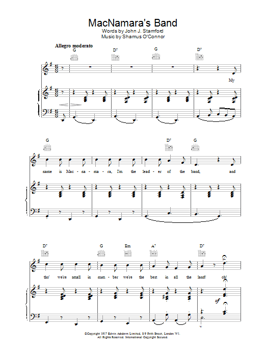 Product gallery: Page 1 of 1 MacNamara's Band, Traditional