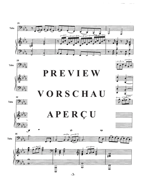 Product gallery: Page 5 of 21 Sonata for Tuba and Piano , , (tuba + piano)