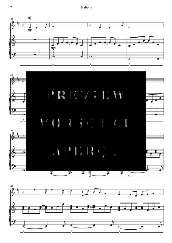 Produktgalerie: Seite 9 von 11 Stations - Gentle Melodies for Weddings, Church, and Other Occasions, , Trompete in B und Klavier