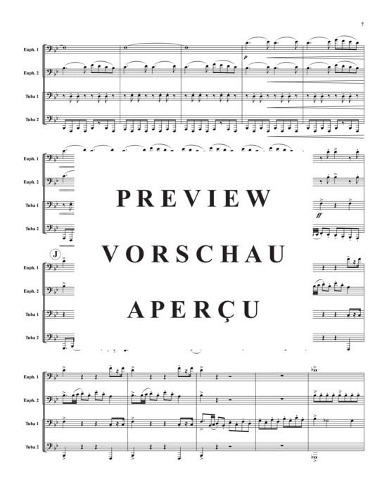 Product gallery: Page 8 of 21 Tancredi Ouvertüre , , (Tuba Quartet: 2x Baritone, 2xTuba)