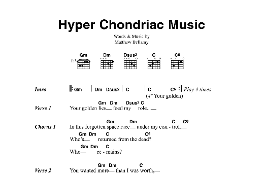 Product gallery: Page 1 of 1 Hyper Chondriac Music, Muse
