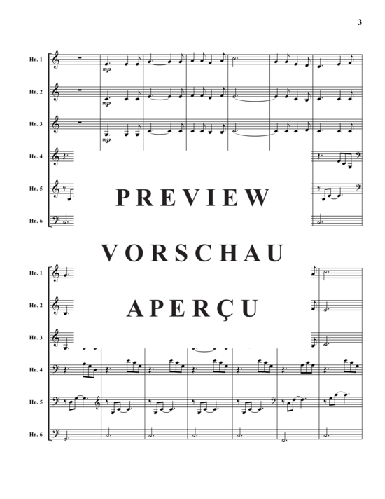 Product gallery: Page 4 of 14 Christmas Medley No. 1 , , (Horn Sextet)