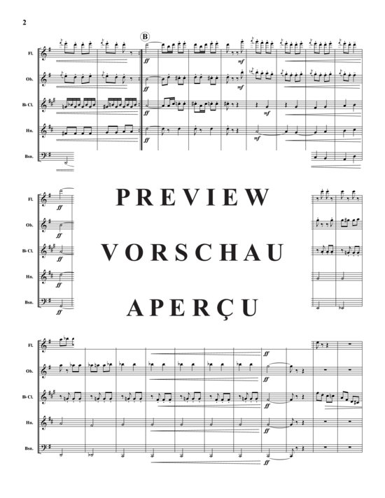 Produktgalerie: Seite 3 von 21 Parisian Rhapsody , , (Holzbläser-Quintett)