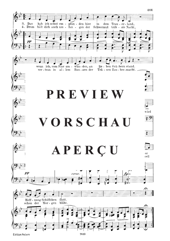 Product gallery: Page 4 of 4 Das Weinen D.926, , Low Voice and Piano