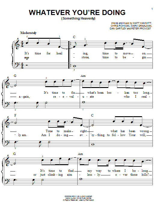 Produktbild zu: Whatever You're Doing (Something Heavenly)