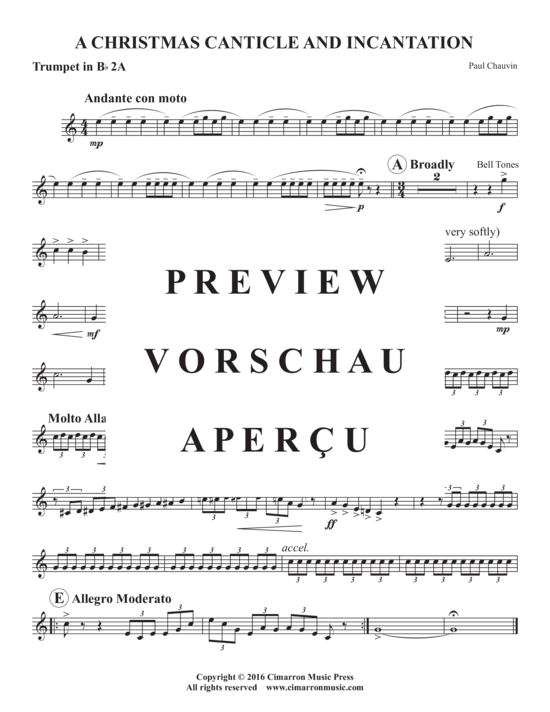 Produktgalerie: Seite 8 von 16 Christmas Canticle , , (Doppeltes Blechbläserquintett)