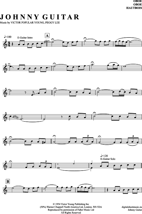 Produktbild zu: Johnny Guitar The Shadows
