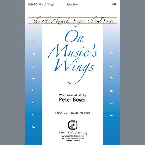 cover: On Music's Wings, Peter Boyer
