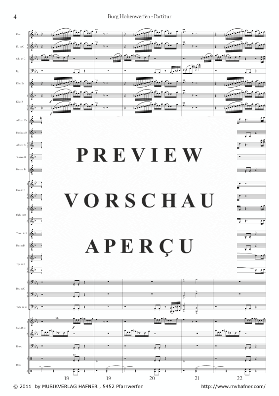 Product gallery: Page 9 of 11 Burg Hohenwerfen, , (large wind orchestra)