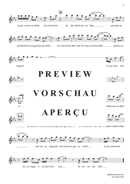 Produktgalerie: Seite 4 von 4 Ich Wünsch Dir , Connor, Sarah, (Oboe)