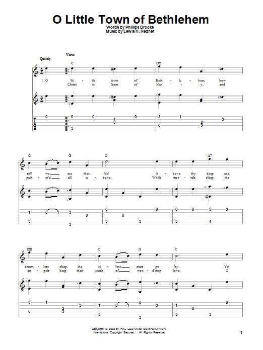 Produktbild zu: O Little Town Of Bethlehem