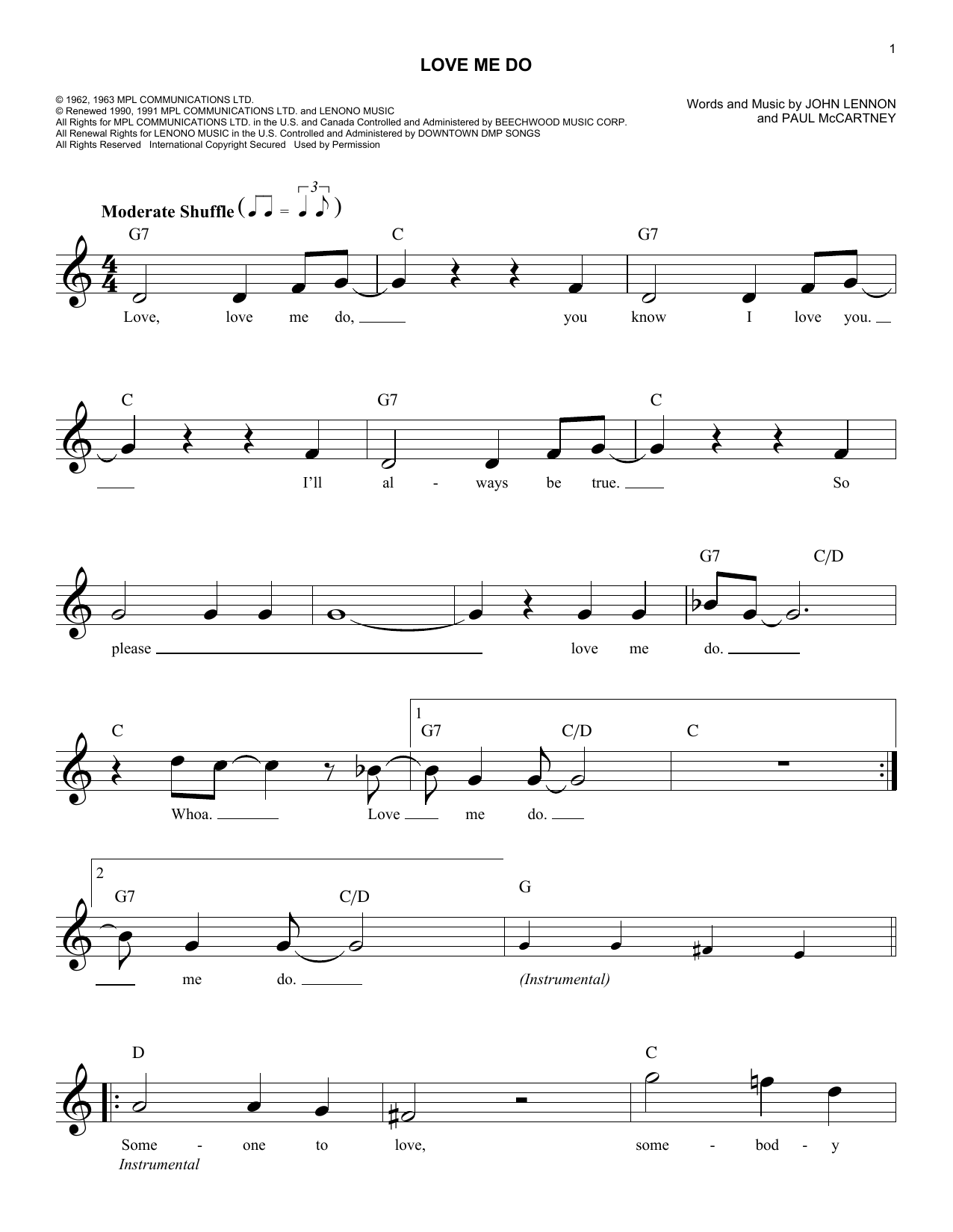 Produktgalerie: Seite 1 von 1 Love Me Do, The Beatles
