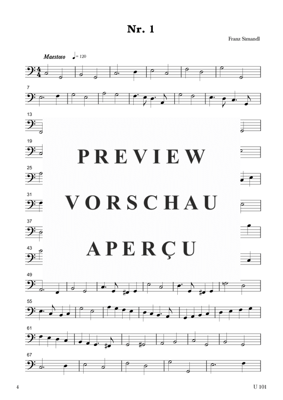 Produktgalerie: Seite 5 von 11 30 Etuden, , Kontrabass