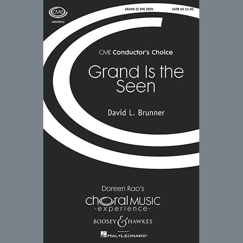 cover: Grand Is The Seen, David L. Brunner