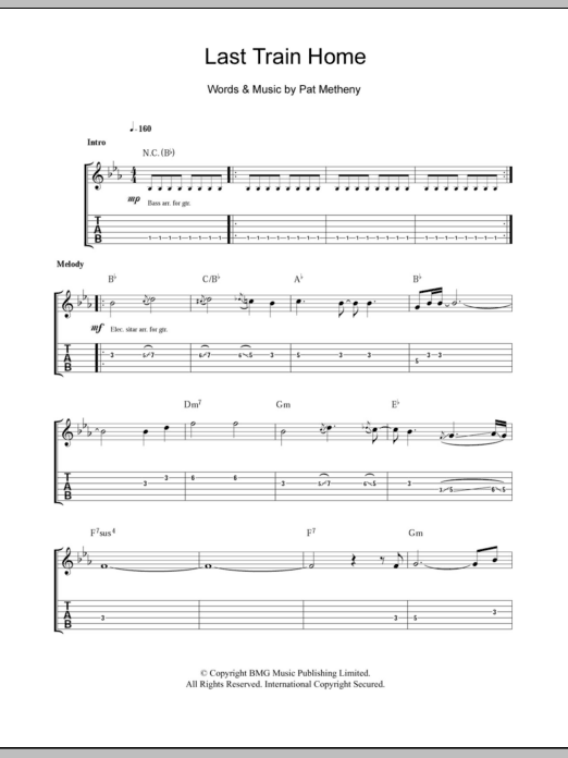Product gallery: Page 1 of 1 Last Train Home, Pat Metheny